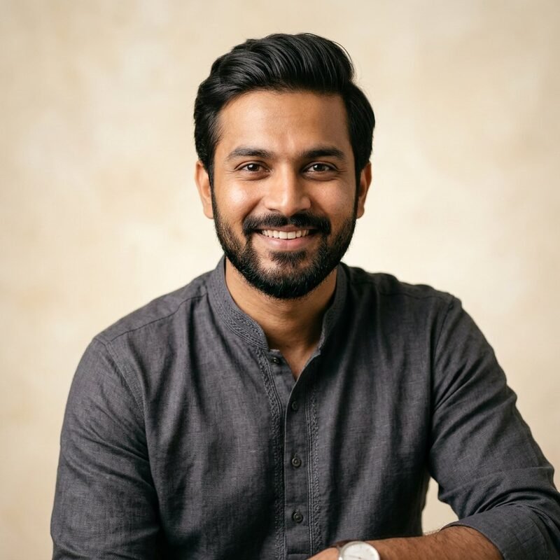 Sample profile photo of Aarav